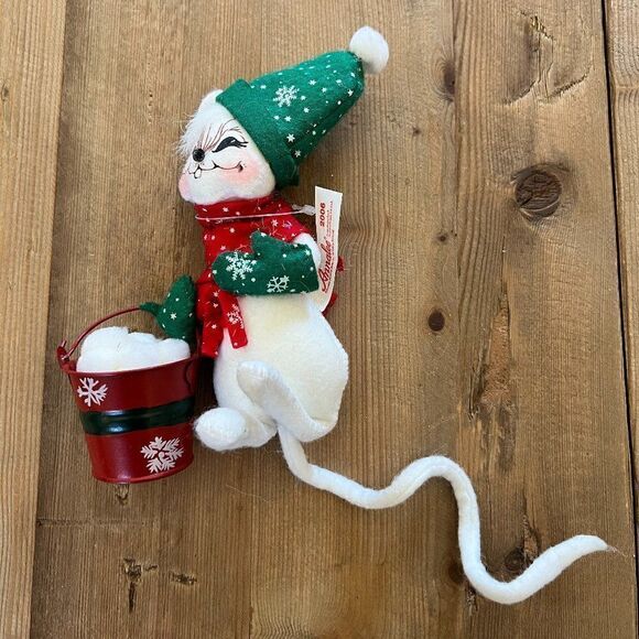 Annalee Bucket of Snowballs Mouse 2006 - Picture 3 of 8